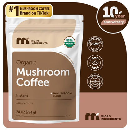Mandara Mushroom Coffee — Café Orgánico con 10 Hongos Funcionales