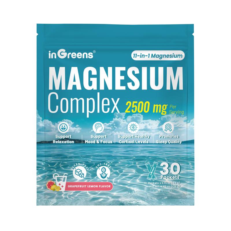 Mandara Magnesium Complex — 11 Tipos de Magnesio en un Solo Sobrecito