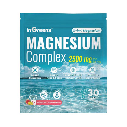 Mandara Magnesium Complex — 11 Tipos de Magnesio en un Solo Sobrecito