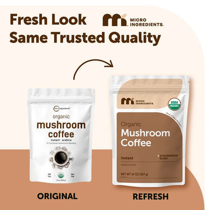 Mandara Mushroom Coffee — Café Orgánico con 10 Hongos Funcionales