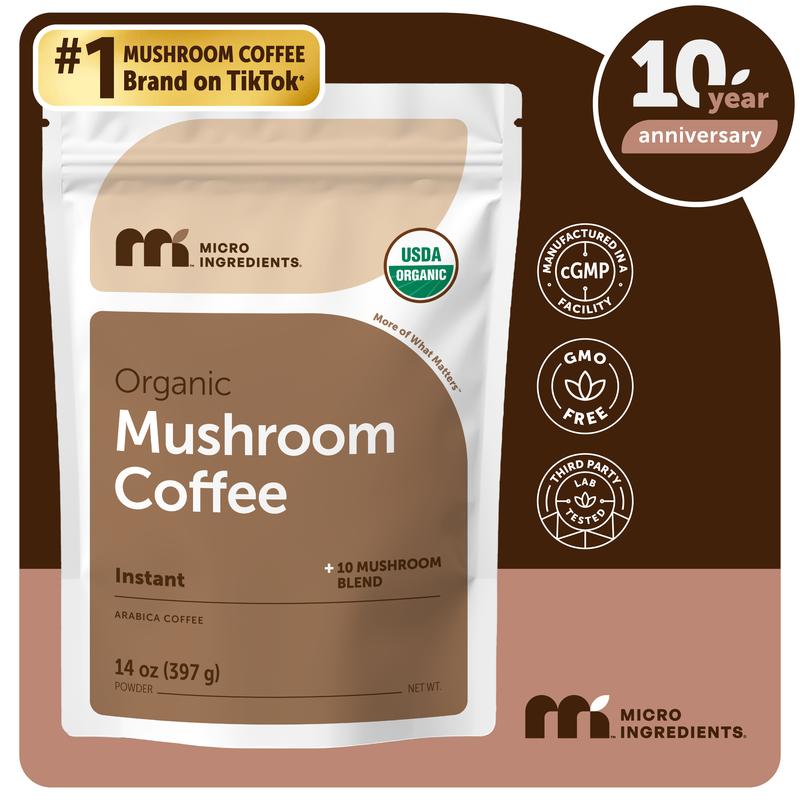 Mandara Mushroom Coffee — Café Orgánico con 10 Hongos Funcionales