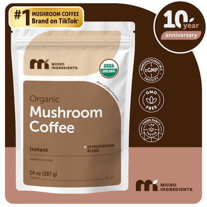 Mandara Mushroom Coffee — Café Orgánico con 10 Hongos Funcionales