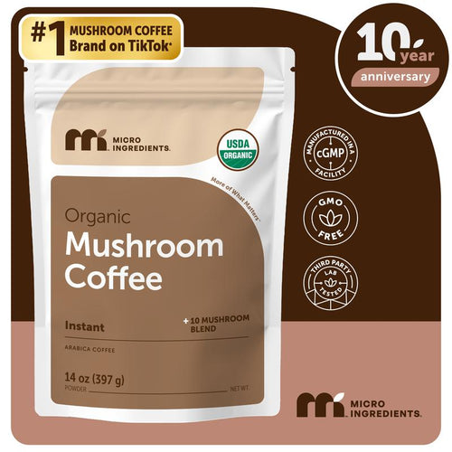 Mandara Mushroom Coffee — Café Orgánico con 10 Hongos Funcionales