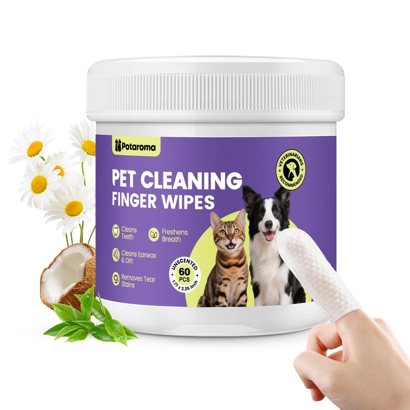 MANDARA™ Pet Care Finger Wipes